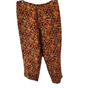 𝅺silk Box crop pants